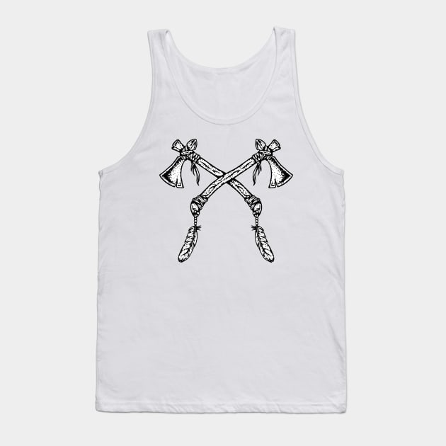 Tomahawk Tank Top by CharlieWizzard